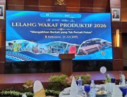 Bantu Perekonomian Ponpes, BI-BSI Gelar Lelang Wakaf Produktif