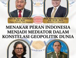 Damai atau Perang ?  Menakar Mandat Prabowo di Panggung Polikrisis Dunia
